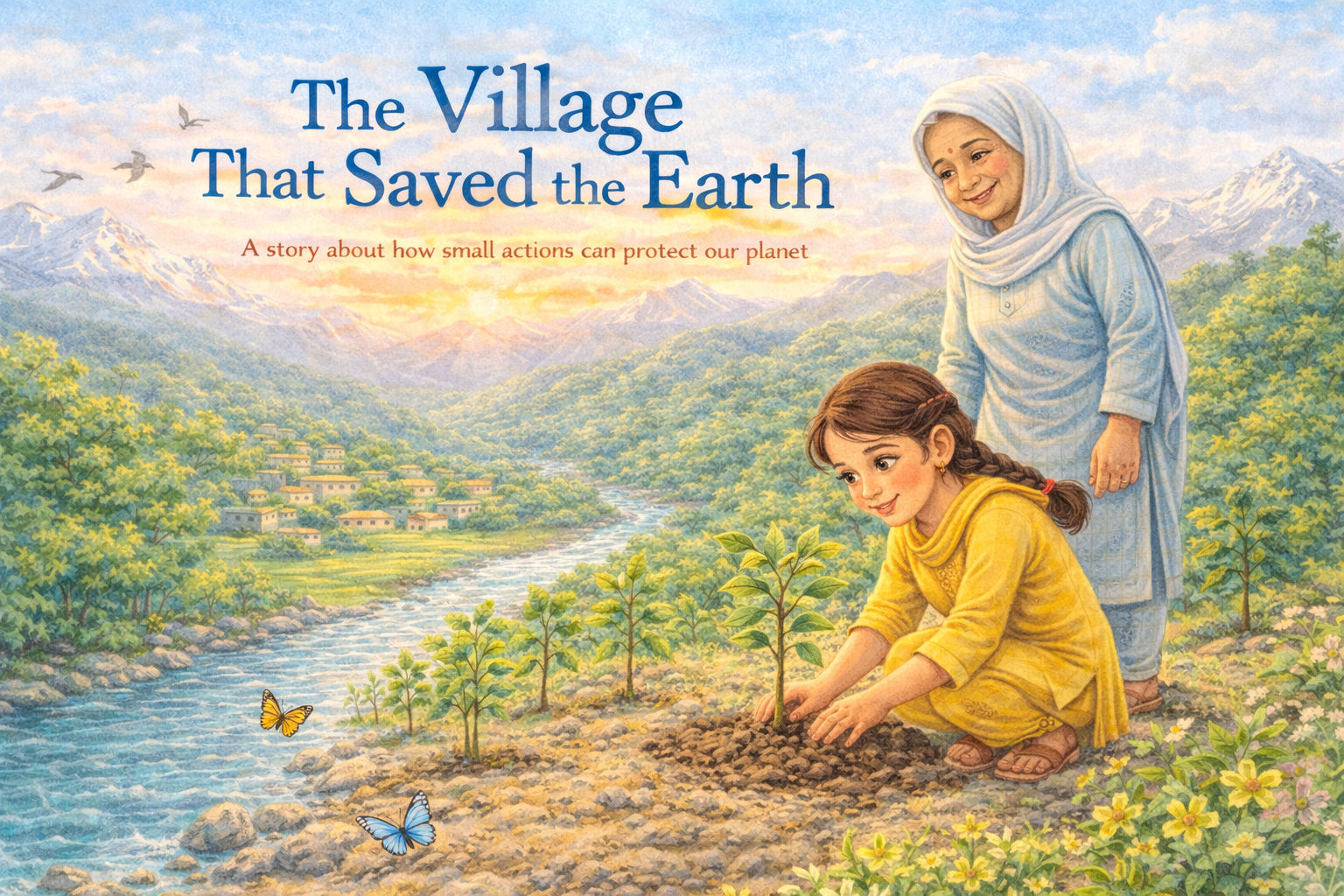 The Village That Saved the Earth — cover